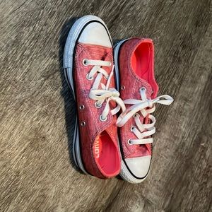 Pink Women Converse Size 6 - Worn once